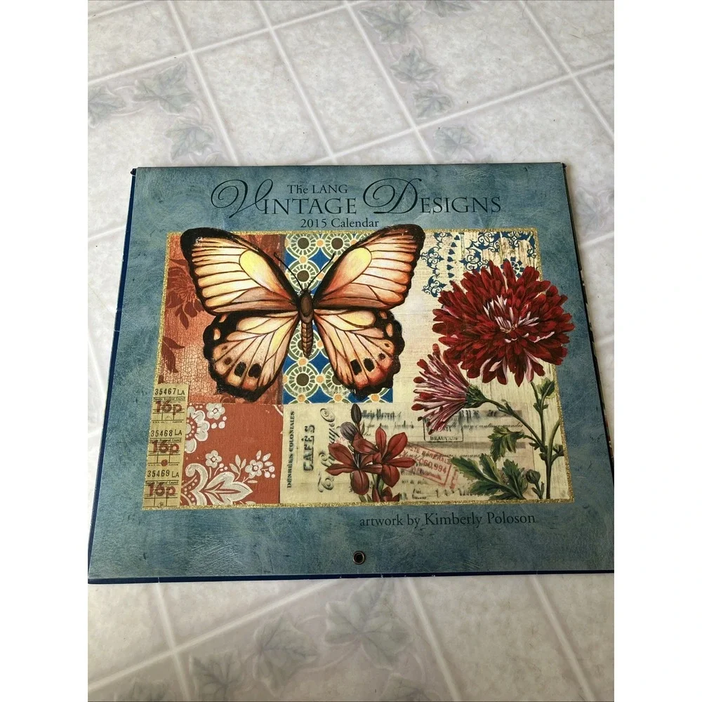 The Lang Vintage Designs 2015 Calendar Kimberly Poloson 12